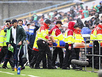 Season over for Patrick Bonner...